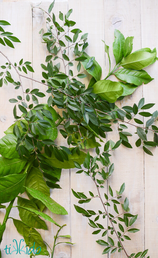 Easy, Inepensive Real Flower Garland tutorial